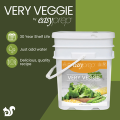 EasyPrep Very Veggie Bucket - 156 Servings